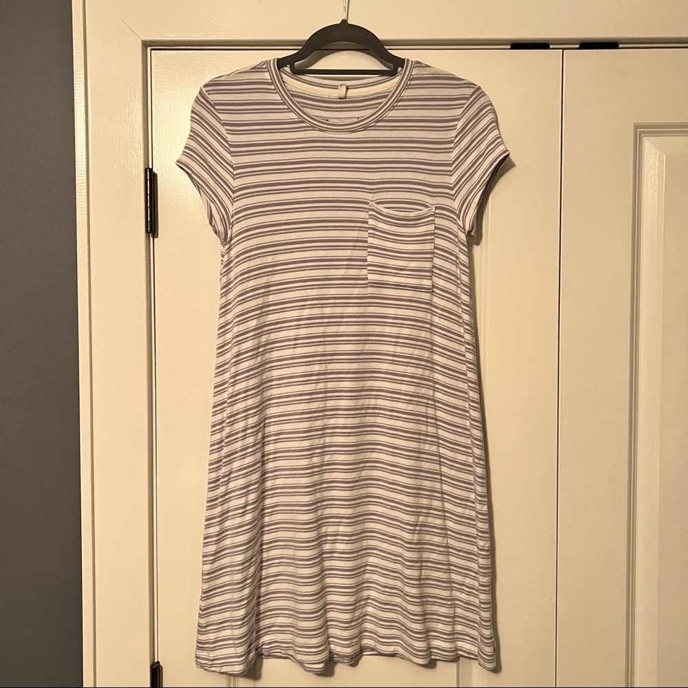 Lou & Grey Striped Dress - SMALL